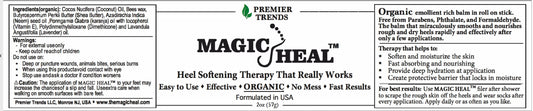 Magic Heal organic moisturizer bottle delivers deep hydration for dry skin.