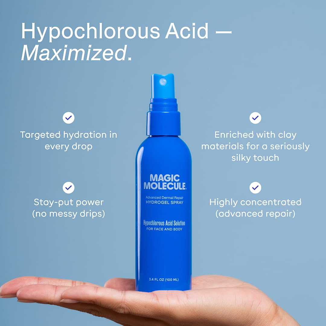 Magic Molecule daily routine use on face and hands