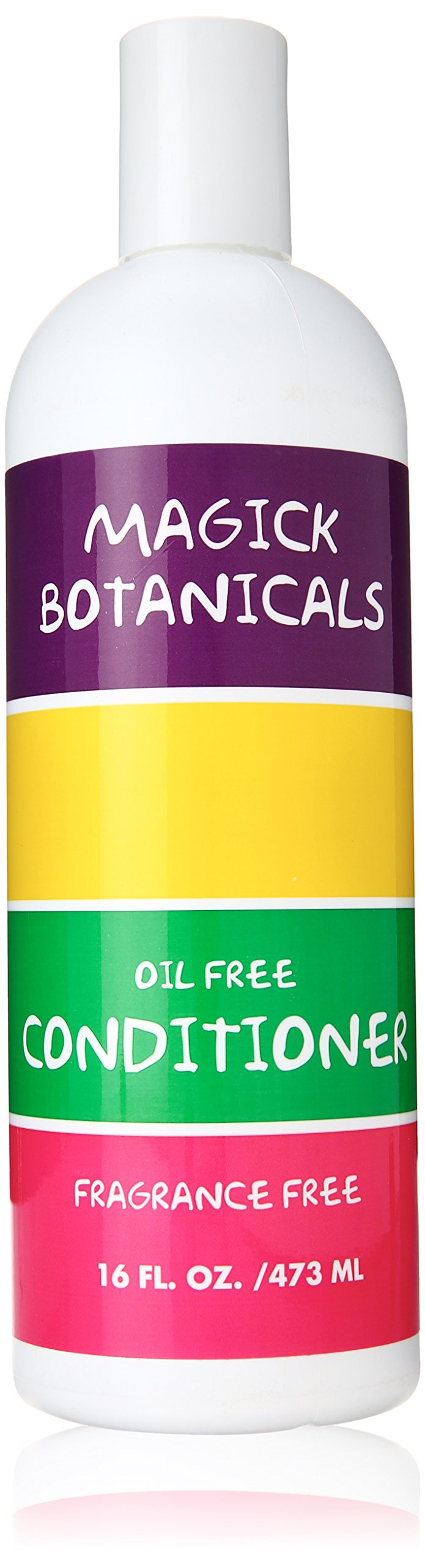 Magick Botanicals fragrance-free conditioner bottle pour, ideal for sensitive skin care