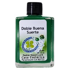 MAGICK SPACE Double Good Luck Oil bottle for attracting positive energy and luck.