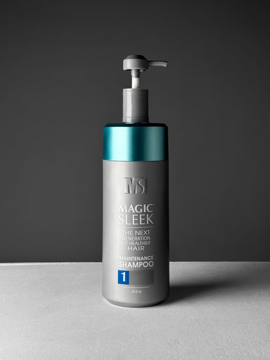 MagicSleek Hydrating Shampoo lather close-up illustrating rich foam for all hair types.