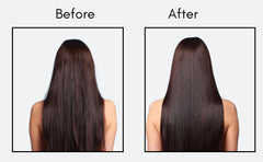 MagicSleek Hydrating Shampoo shiny hair after wash result