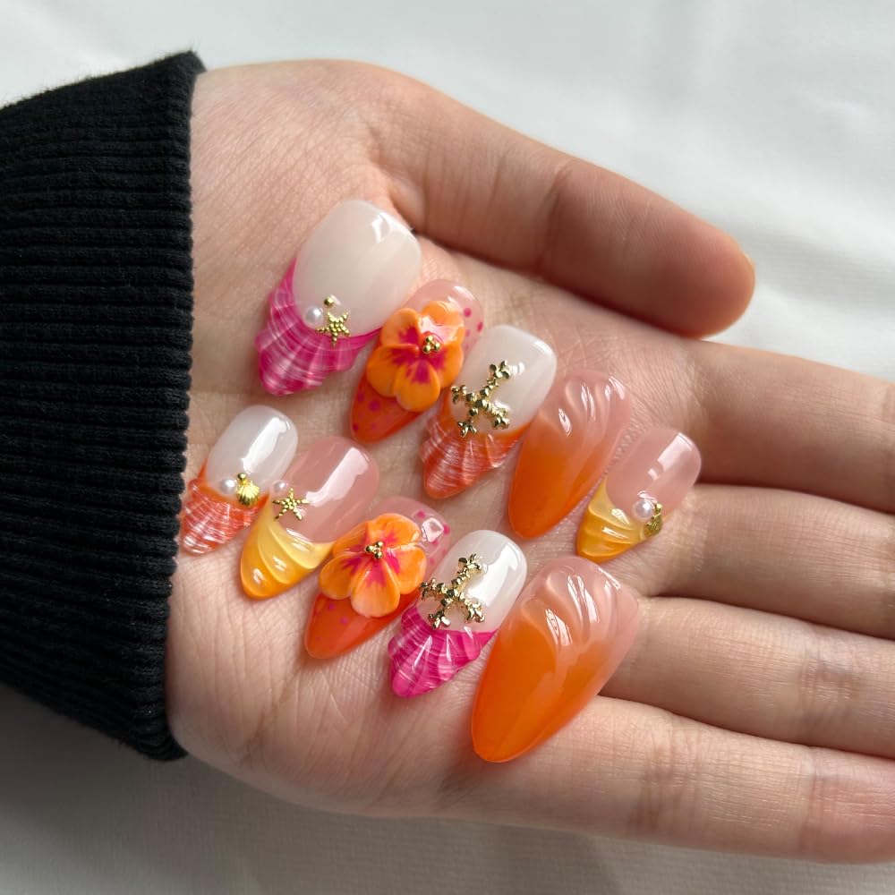 MAGLFELL press-on nails handmade art for quick stylish manicure