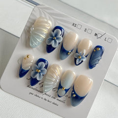 MAGLFELL nails show layered gel depth ideal for gradient and floral designs