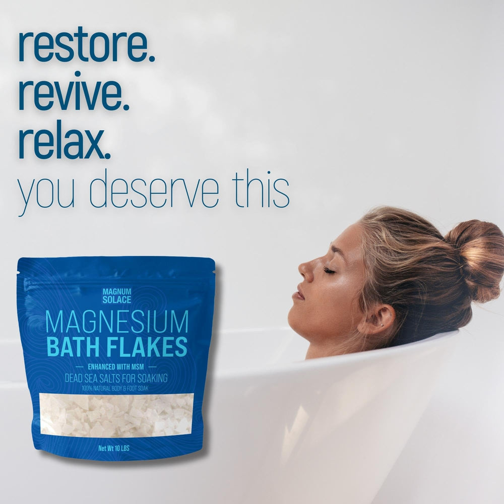 Magnum Solace 10-lb bag ready for a simple bath routine.