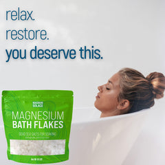 Magnum Solace Dead Sea salts for soaking capture mineral-rich bath potential.
