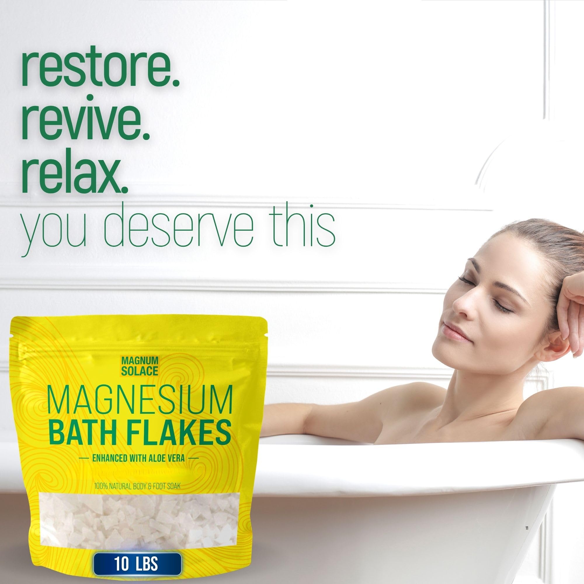 Night-time soak by Magnum Solace for a calming, restful retreat