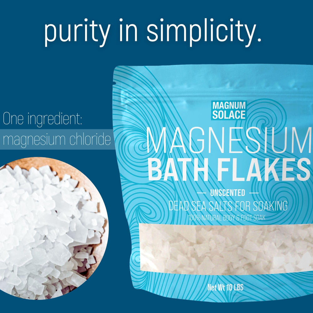 Resealable 10 lb bag keeps magnesium supplies fresh for many sessions