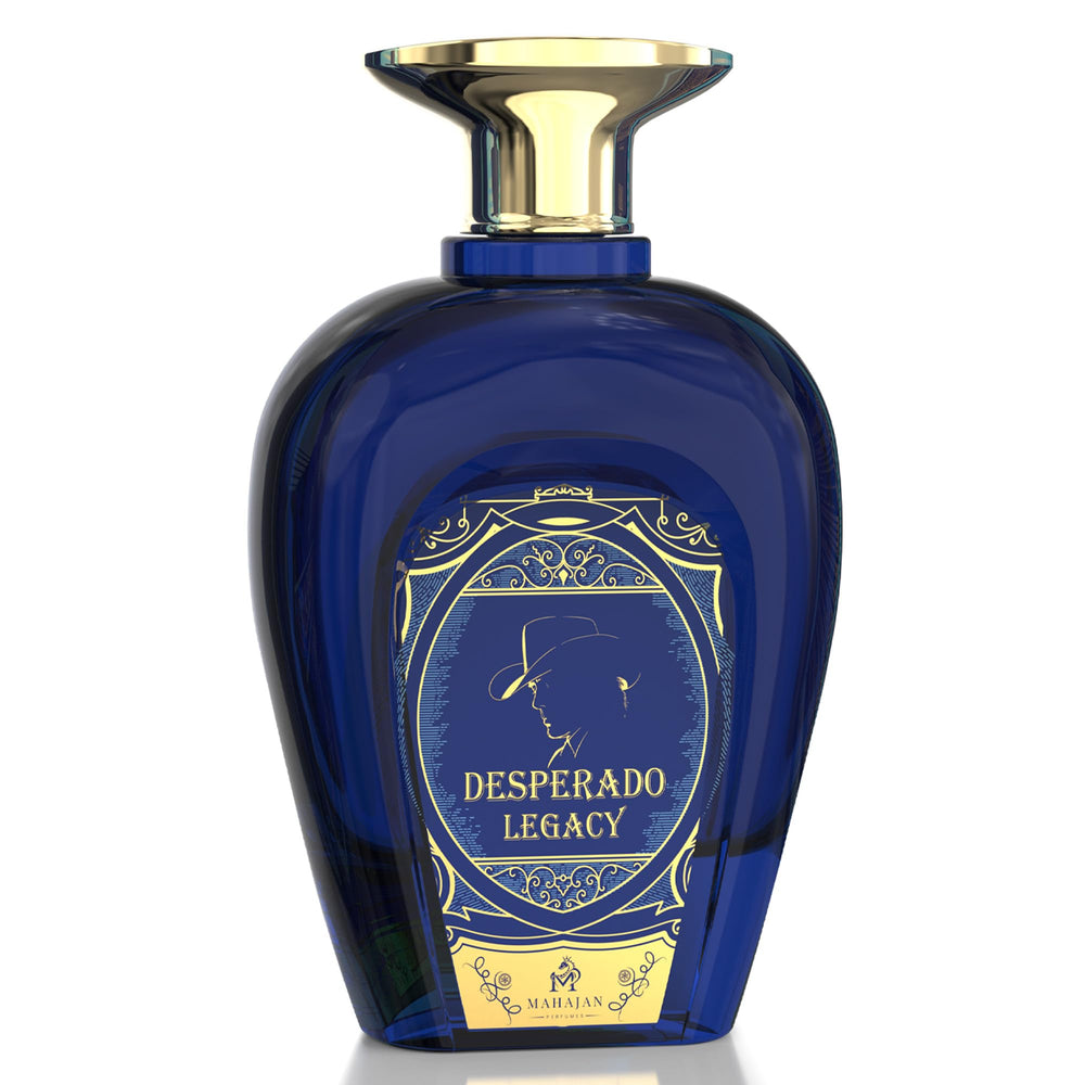 Mahajan Desperado Legacy bottle with ocean-fresh notes for daily confidence.