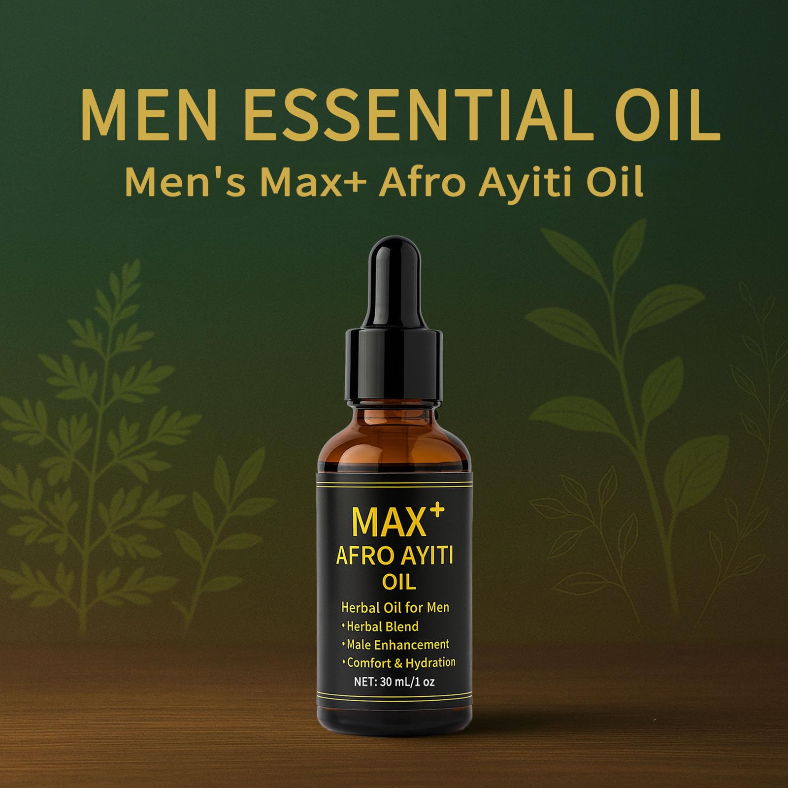 Maidlure Max+ Afro Ayiti Oil absorbs quickly for a non-greasy finish