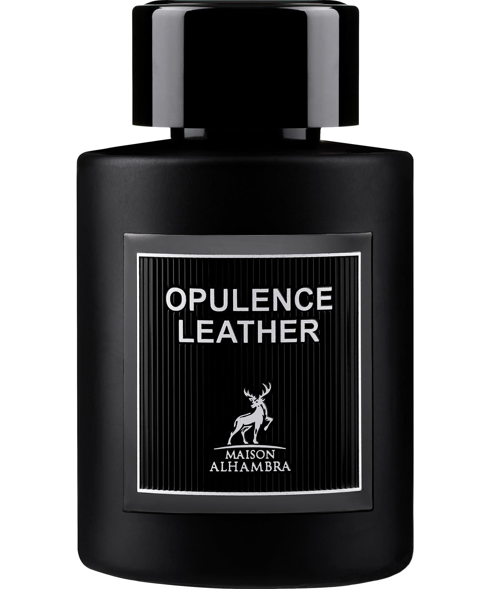 Maison Alhambra amber leather bottle for evening wear