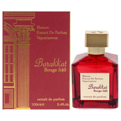 Maison Alhambra Barakkat Rouge 540 bottle front view for an elegant evening fragrance.