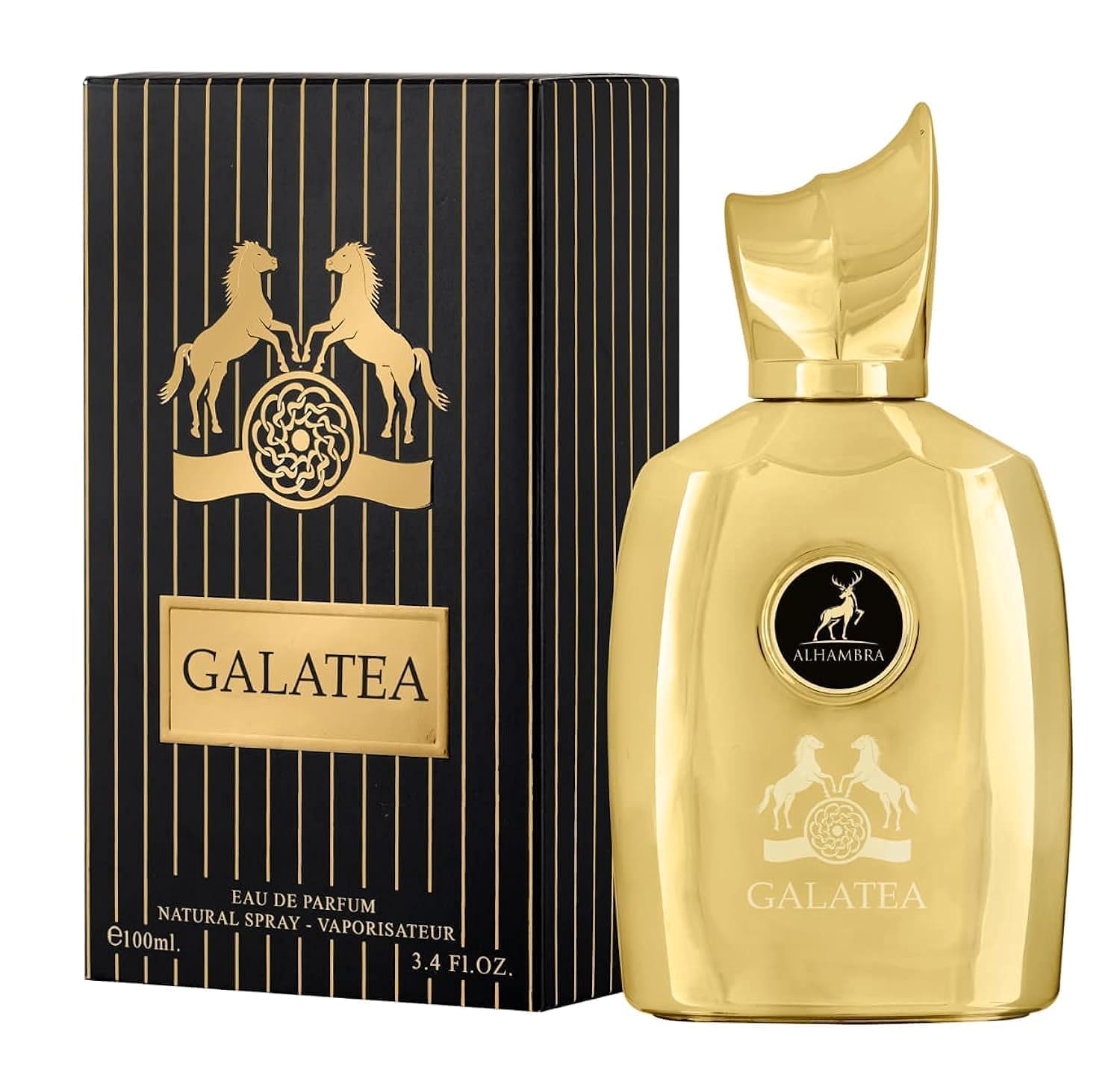 Maison Alhambra Galatea bottle front view, ideal for daily wear.
