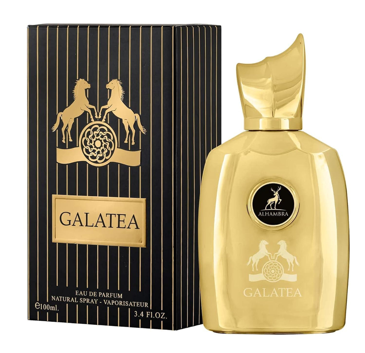 Maison Alhambra Galatea bottle front view, ideal for daily wear.