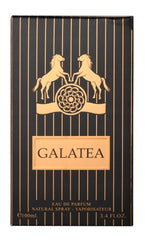 Maison Alhambra Galatea fragrance notes highlight fruits, mate, thyme, and cypress.