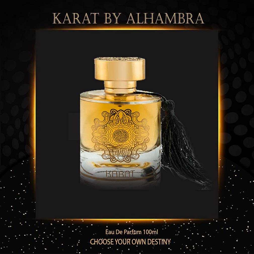 Maison Alhambra Karat application, smooth spray for balanced scent