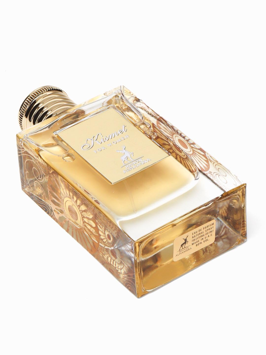Maison Alhambra Kismet on-skin swatch conveying a balanced, versatile fragrance experience.