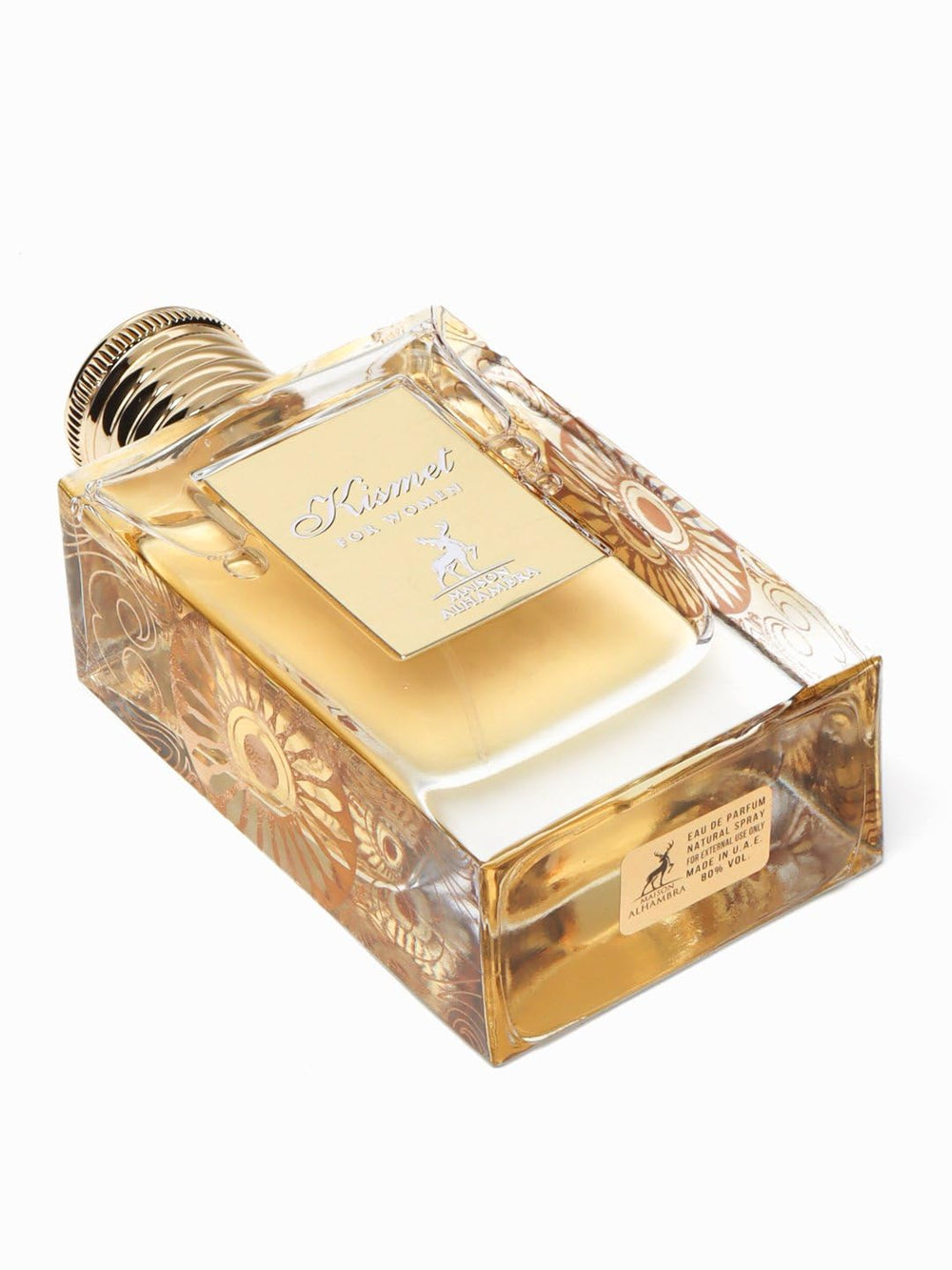Maison Alhambra Kismet on-skin swatch conveying a balanced, versatile fragrance experience.