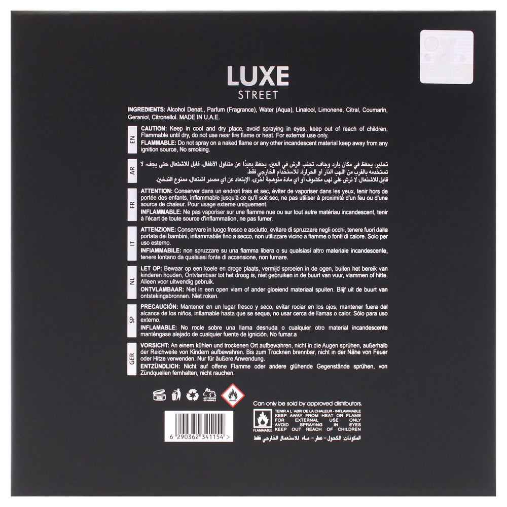 Maison Alhambra Luxe Street unisex-wear illustrates versatile daily fragrance.