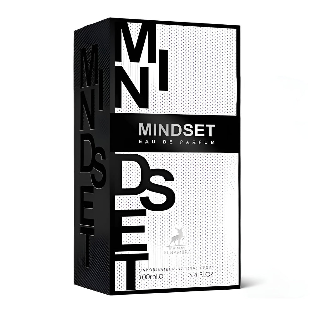 Maison Alhambra Mindset gift box packaging conveys modern elegance