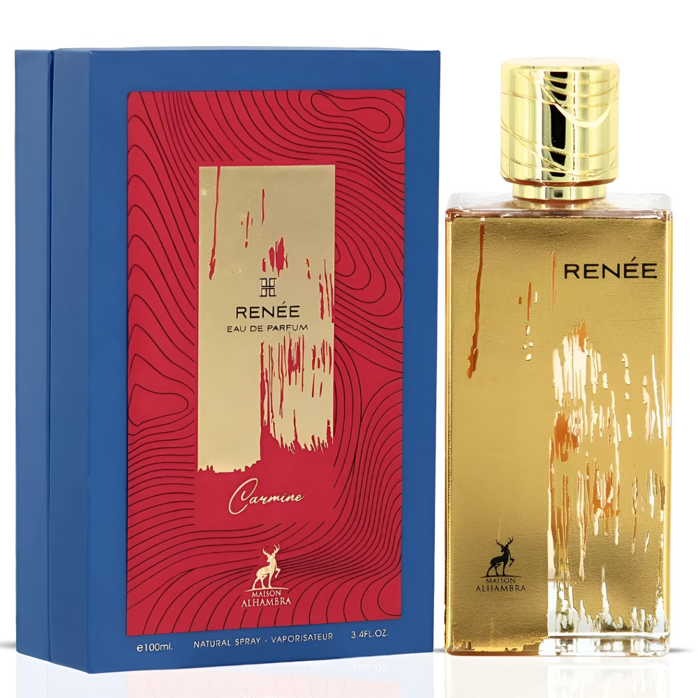 Maison Alhambra Renee Carmine powdery heliotrope softens the scent