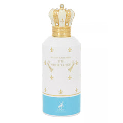 Maison Alhambra The White Cloud bottle close-up displaying elegant, contemporary design for daily wear