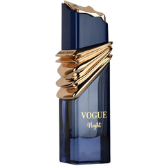 Maison Alhambra Vogue Night bottle front with elegant design and lasting scent