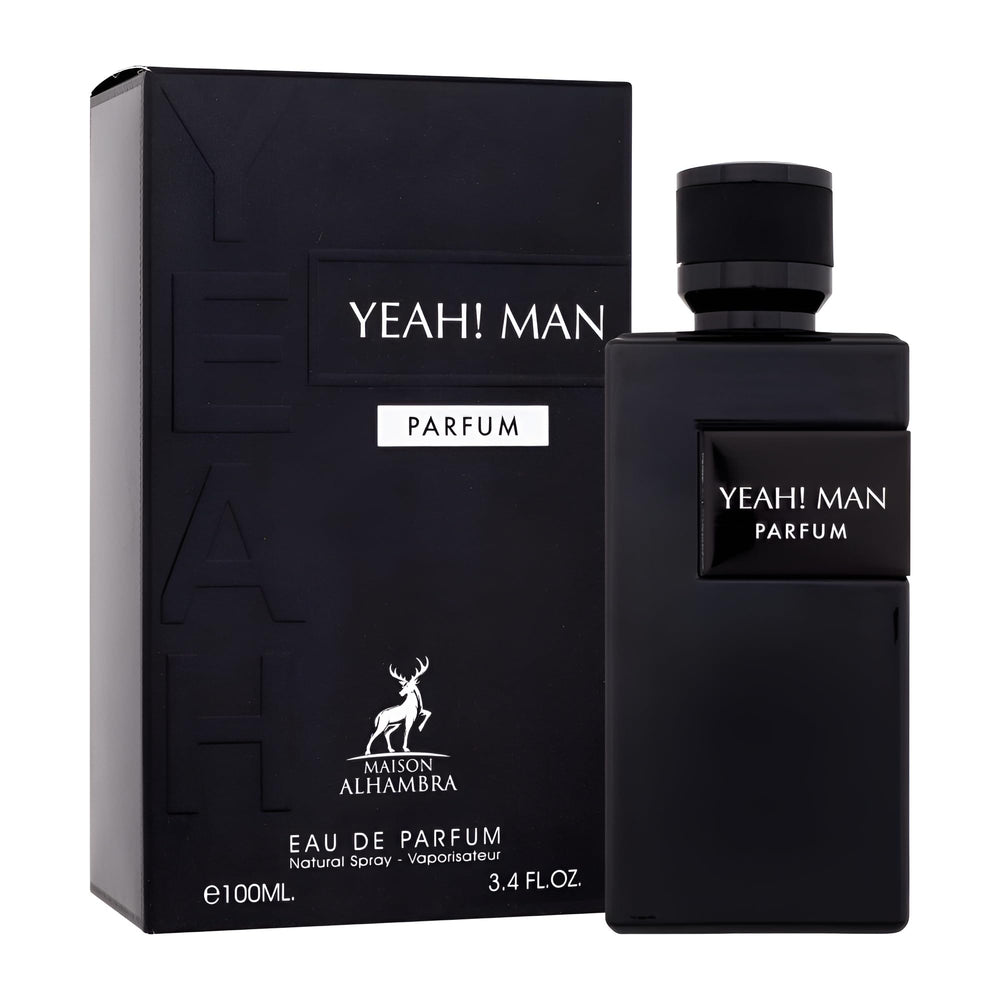 Maison Alhambra Yeah! Man bottle spray, delivers a crisp, long-lasting fragrance in daily wear.