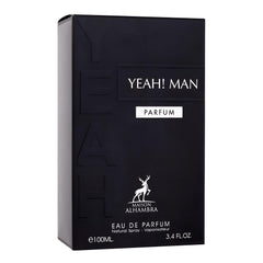 Maison Alhambra Yeah! Man packaging box, premium presentation for gifting or personal indulgence.