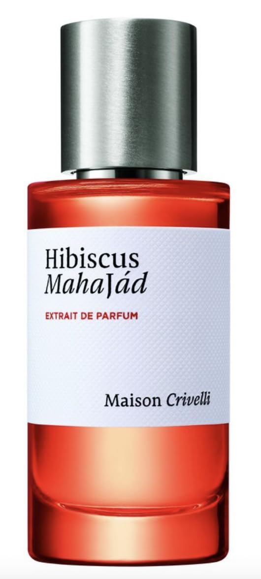 Maison Crivelli Hibiscus Mahajad perfume bottle, ideal for day-to-night wear