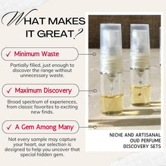 Maison d'Orient concentrated oil bottle presents long-lasting aroma options.