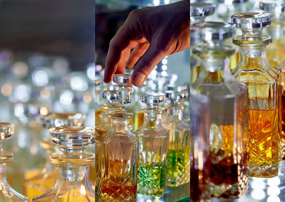Granada packaging image emphasizes artisanal, hand-made perfume oil tradition.