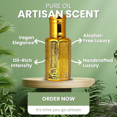 MdO Khamrah fragrance scene highlighting unisex appeal for day and night.