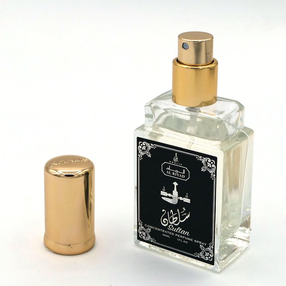 Maison d'Orient SULTAN bottle front view; ideal for day or night wear.