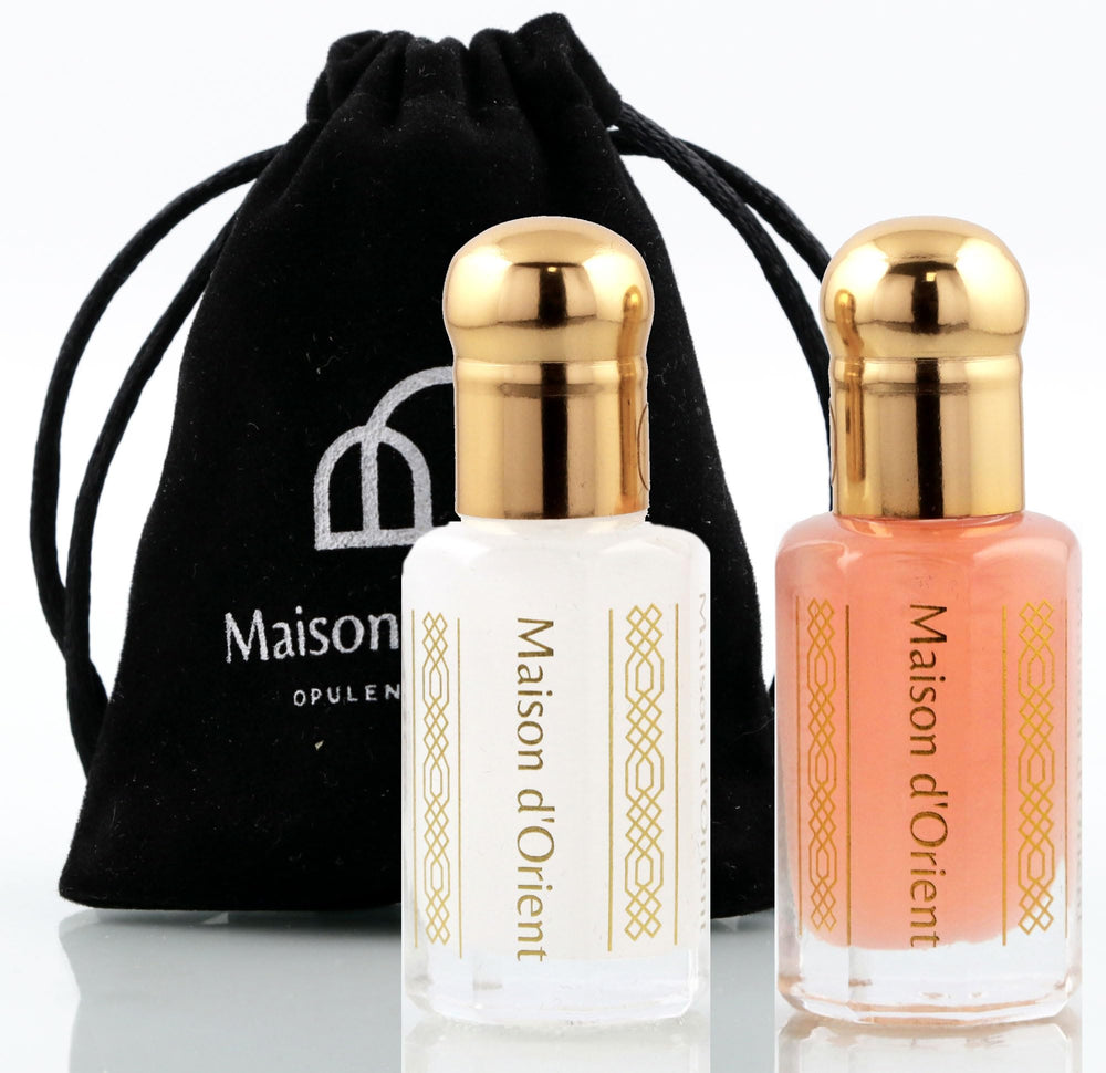 Maison d'Orient Tahara bottle close-up with elegant design and lasting aroma