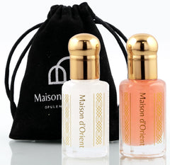 Maison d'Orient Tahara bottle close-up with elegant design and lasting aroma