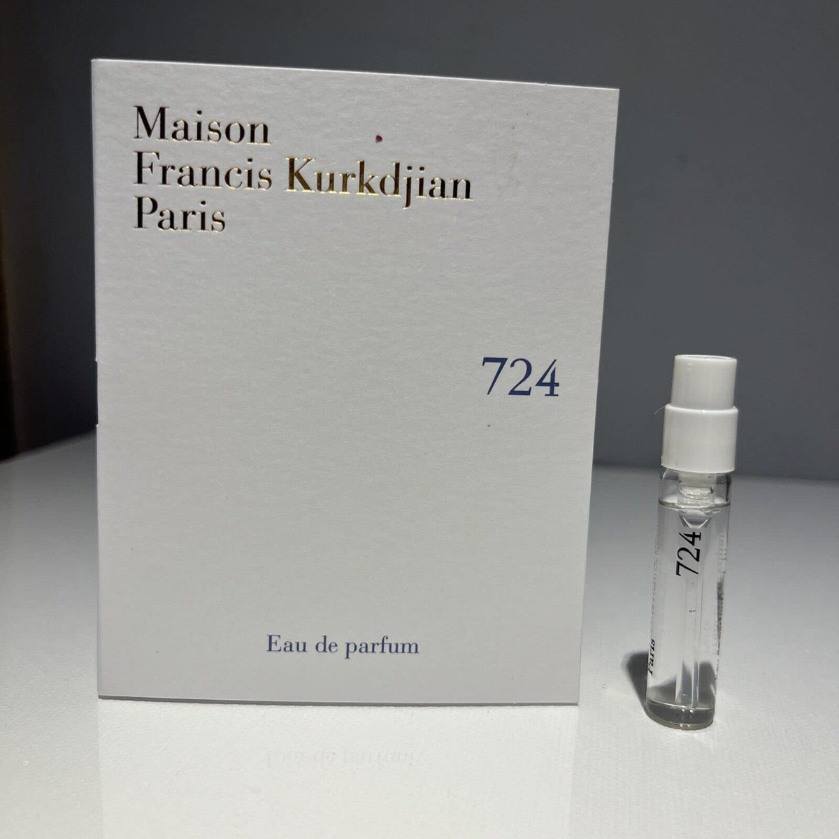 Maison Francis Kurkdjian 724 bottle closed, refined scent for everyday elegance