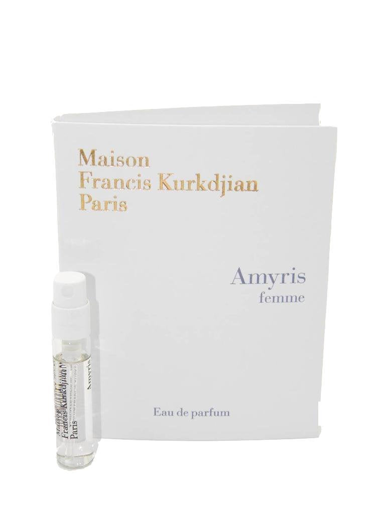 Maison Francis Kurkdjian AMYRIS FEMME vial spray for travel use and sampling