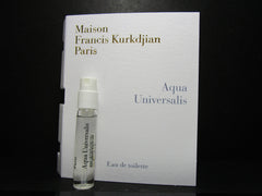 Maison Francis Kurkdjian Aqua Universalis 2ml vial spray for on-the-go freshness.