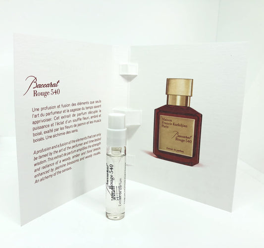 Maison Francis Kurkdjian Baccarat Rouge 540 Extrait bottle shown for premium evenings