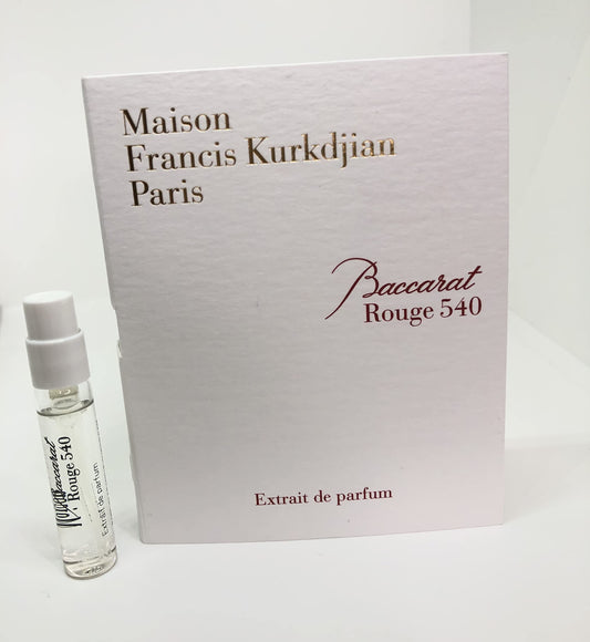 Close-up of Maison Francis Kurkdjian Baccarat Rouge 540 Extrait spray nozzle for precise application