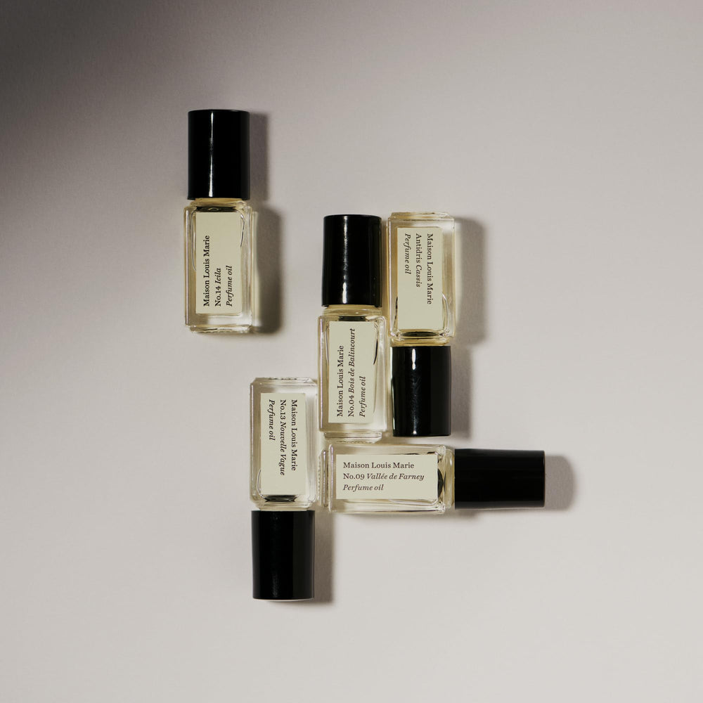 Maison Louis Marie No.14 Icila roll-on evokes delicate sweetness with subtle longevity.