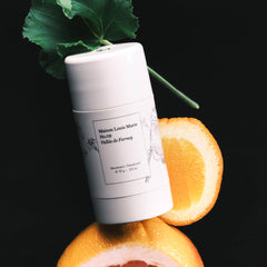 Maison Louis Marie No.09 creamy deodorant formula for gentle protection.