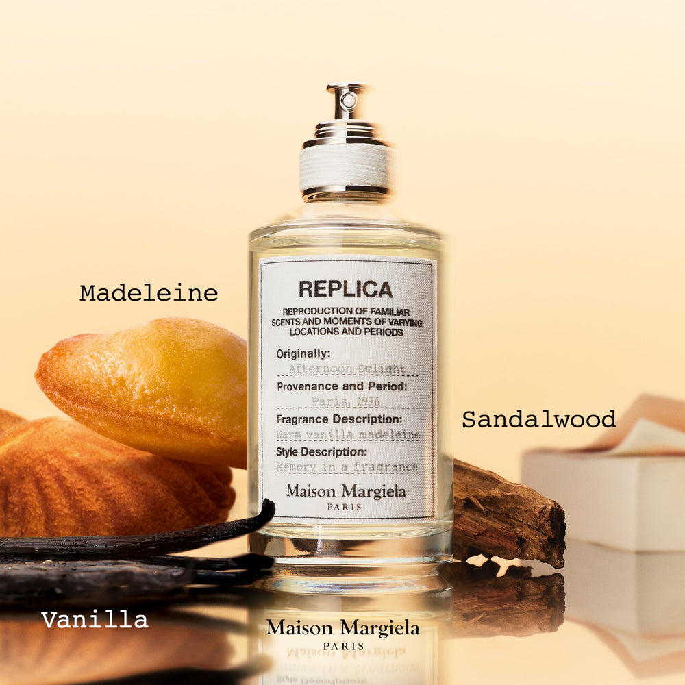 Maison Margiela Replica By the Fireplace mini bottle suggests cozy moments by the fire