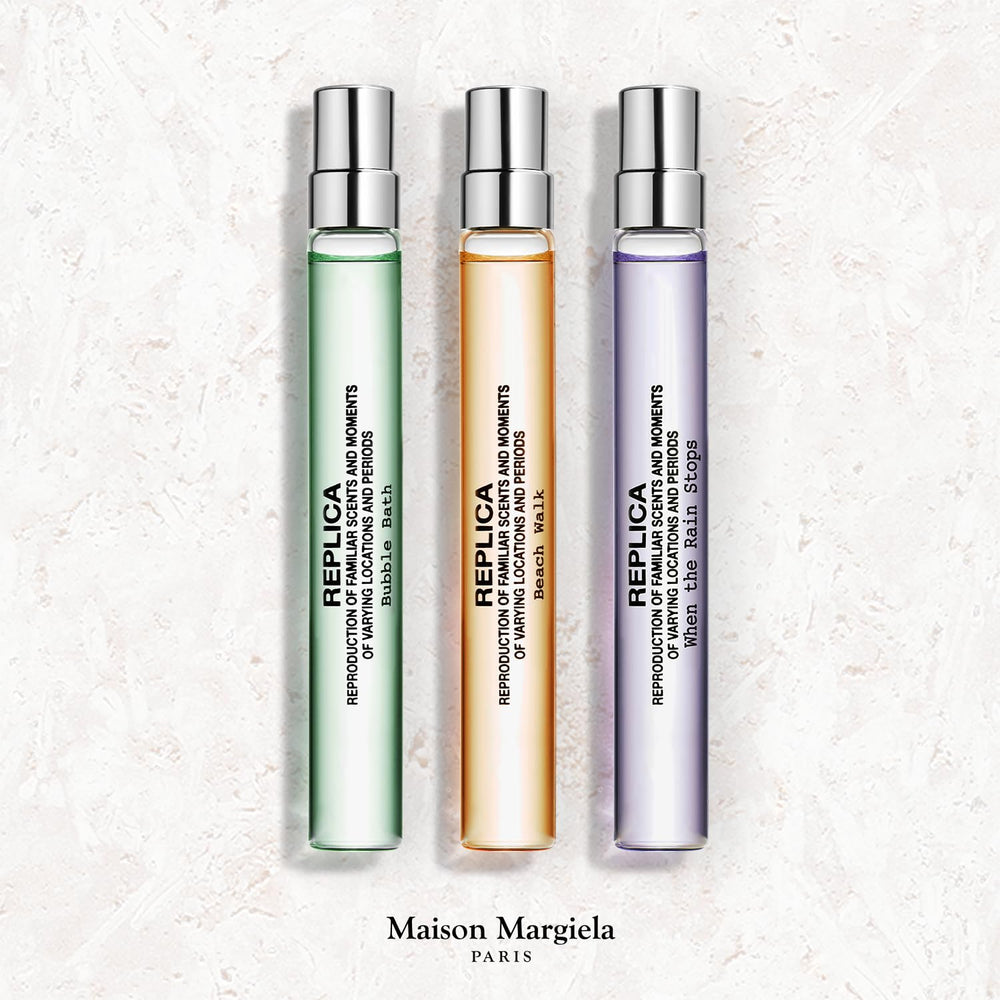 Maison Margiela Replica Bubble Bath travel bottle, perfect for fresh, cozy daily wear