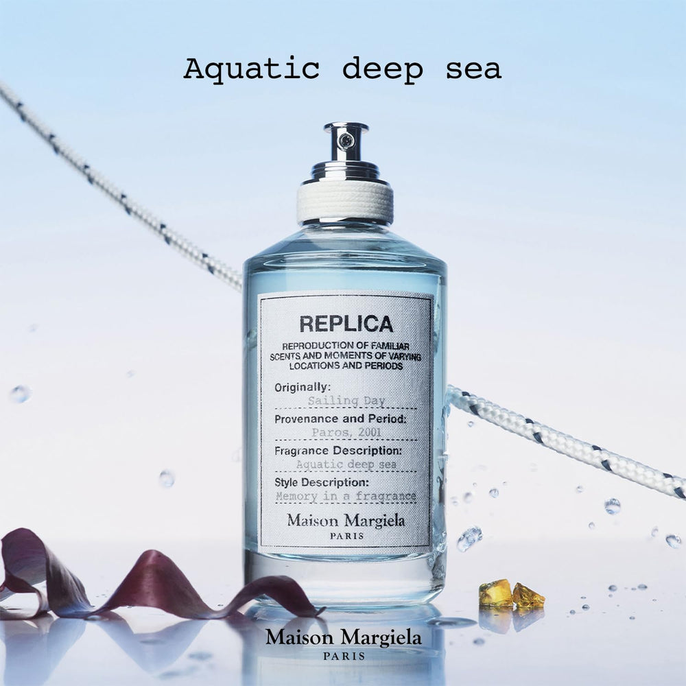 Maison Margiela Replica Sailing Day elbow-knee-application demonstrates longevity tips for wear.