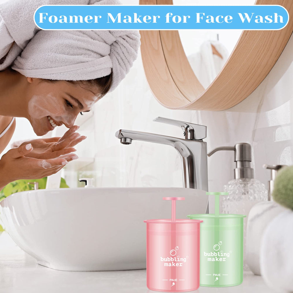 Maitys compact travel foam maker keeps cleansing on the go.