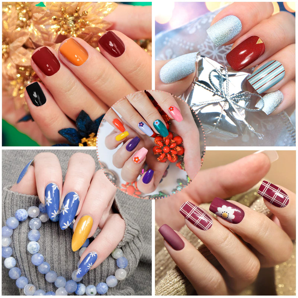 Maitys DIY nail art decals perfect for women and creative gatherings.