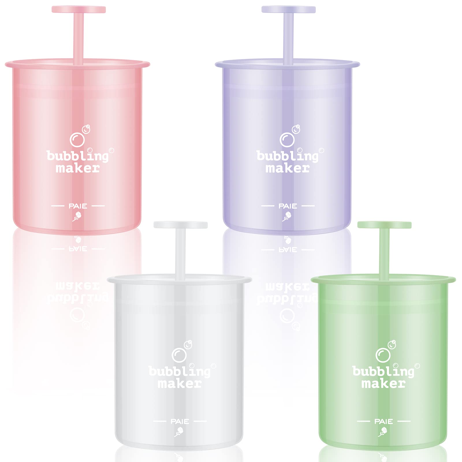 Maitys green face foam maker for quick, gentle cleansing at home.