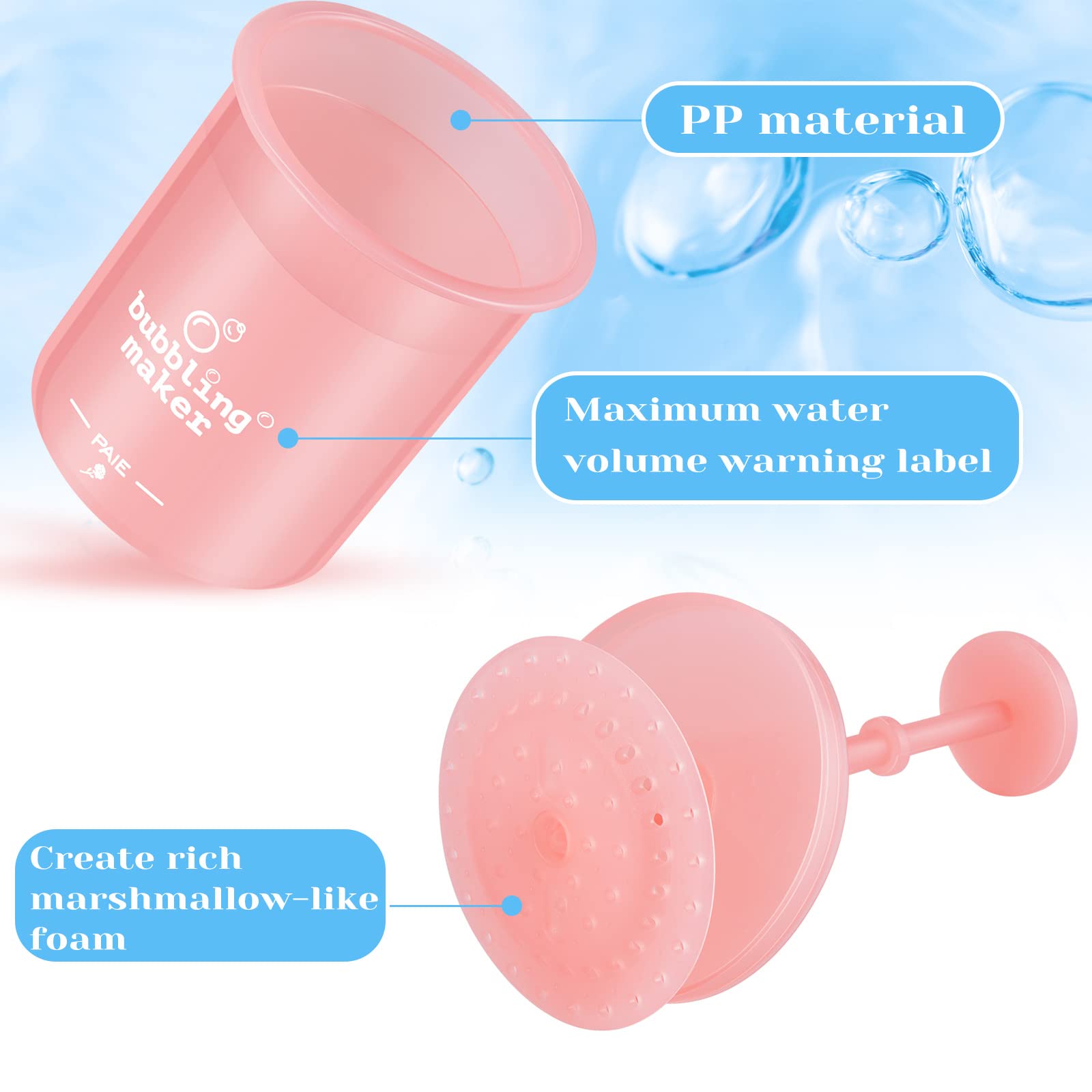 Maitys white foam maker offers reliable, reusable tool for travel-friendly skincare.